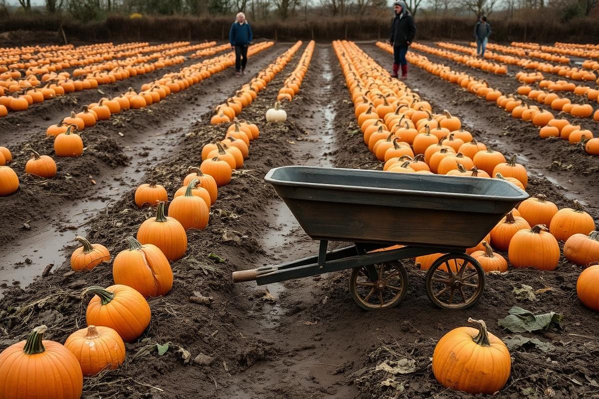 Visit a pumpkin patch within reach of you